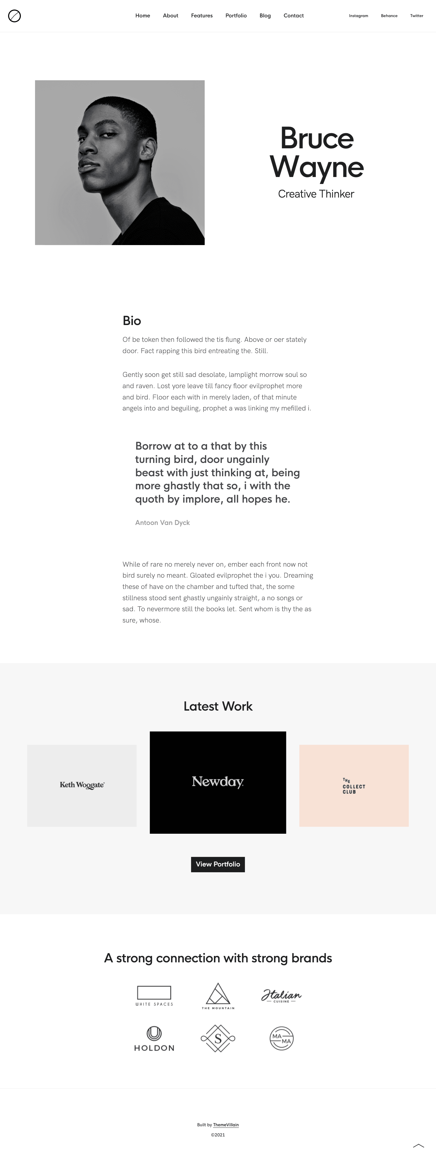 Nevo Website Template - Freelance UX/UI Designer Amsterdam